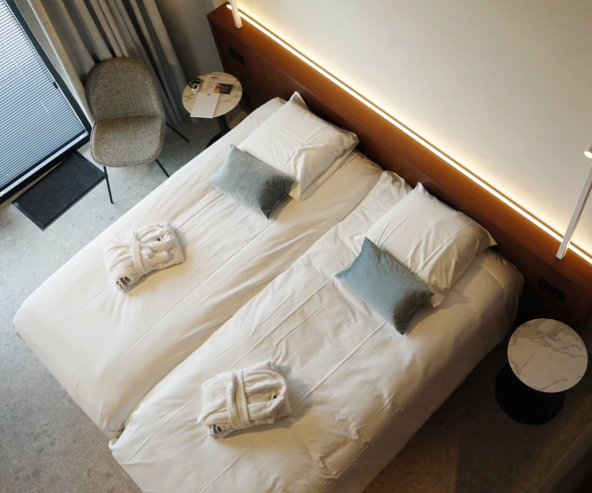 Sleeping on Revor Mattresses at Monte Marcella